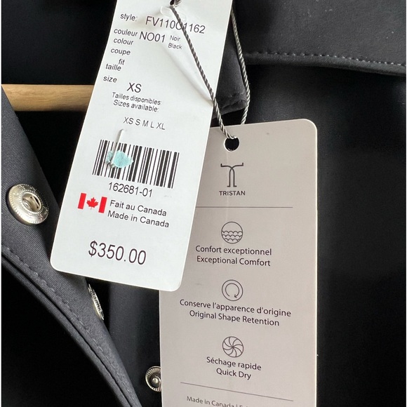 Tristan Tailored Blazer Sport Chic size xs NWT - Picture 8 of 8